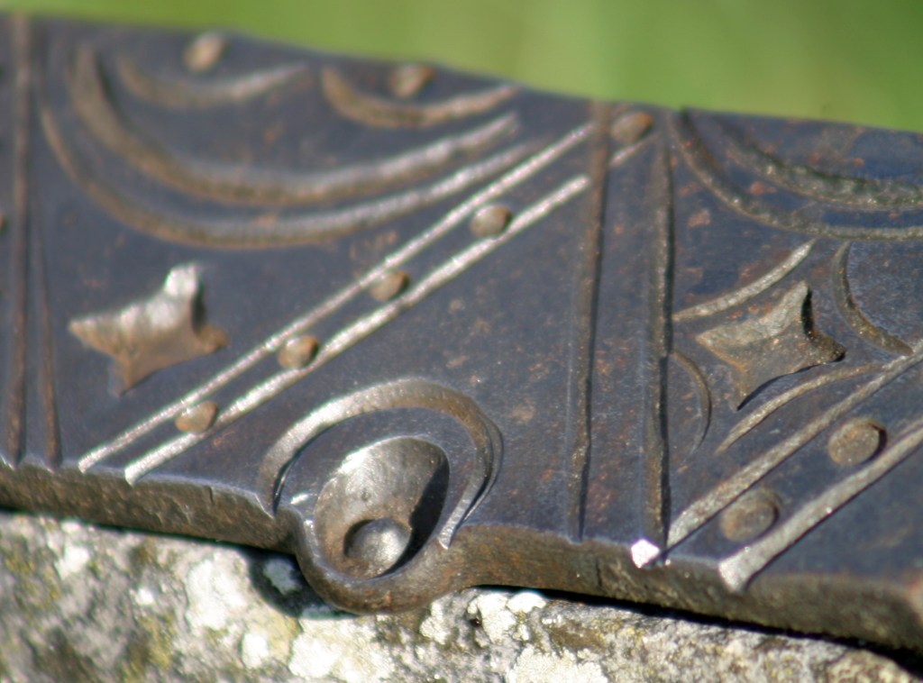 Punch decorated edging.