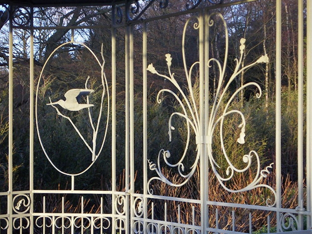 Lilymere gazebo decorative panels.